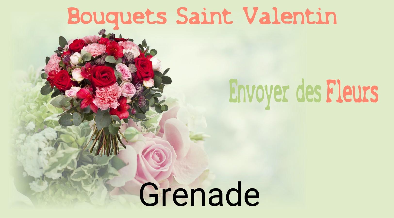 Roses de Saint-Valentin livrées à Grenade